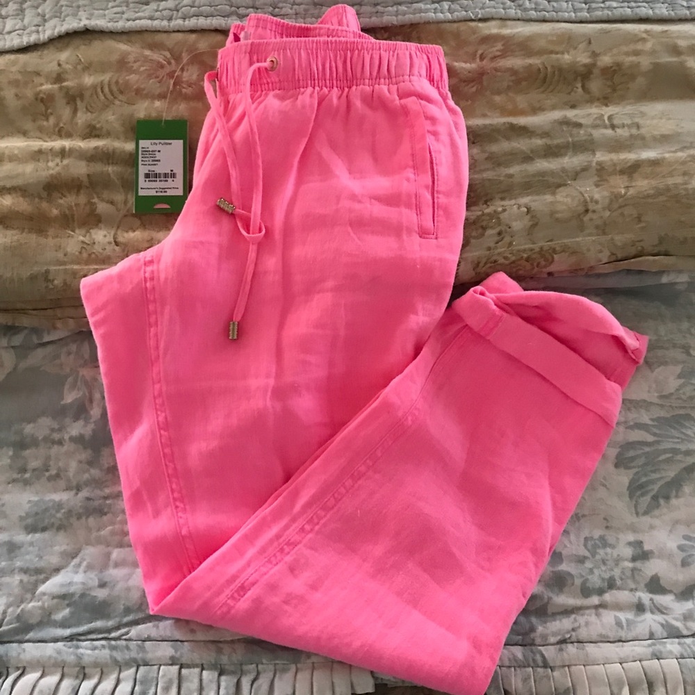 Lilly Pulitzer Aden Pant in Pink Sunset